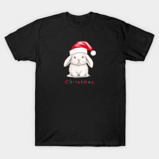 Christmas bunny T-Shirt